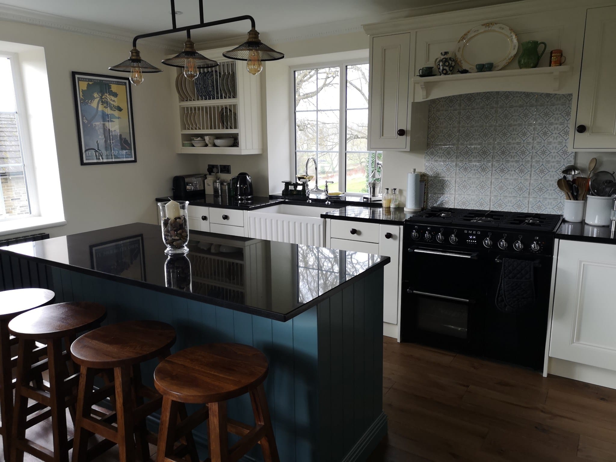 Hand Painted kitchen in Leeds by Gareth Thompson Decorators 1 Hand Painted kitchen in Leeds by Gareth Thompson Decorators 1